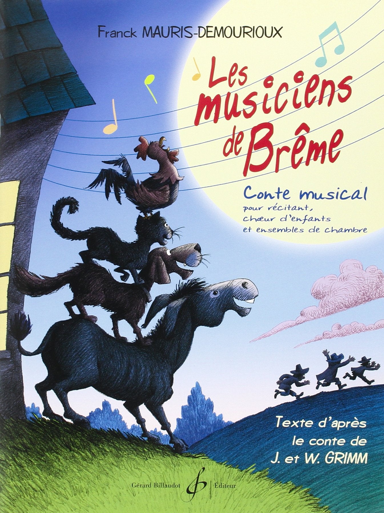 Les musiciens de breme--partition book