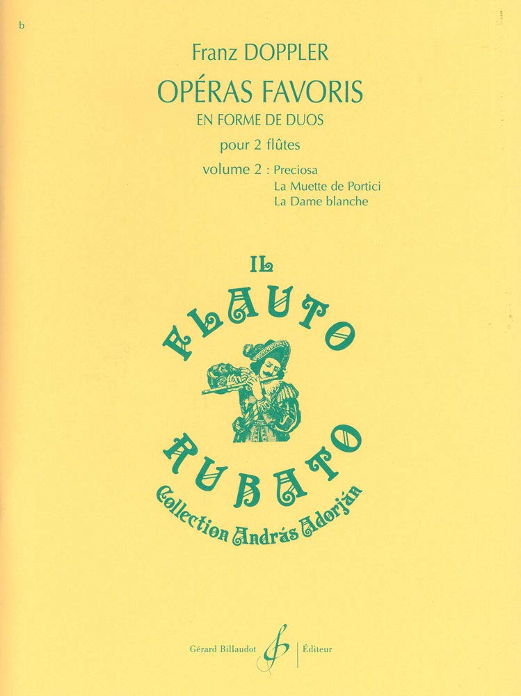 Operas favoris en forme de duos volume 2 book