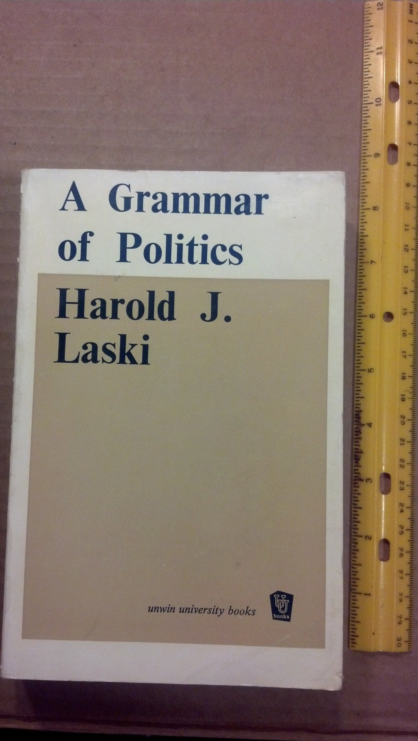 A Grammar of Politics book