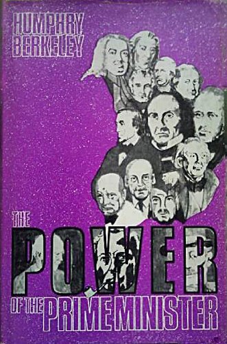 Power of the Prime Minister Books