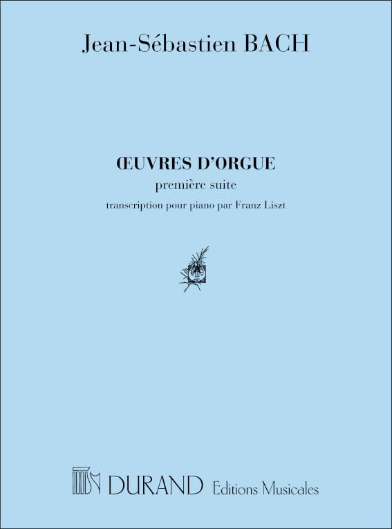 Ouvres D'Orgue. Premiere Suite book