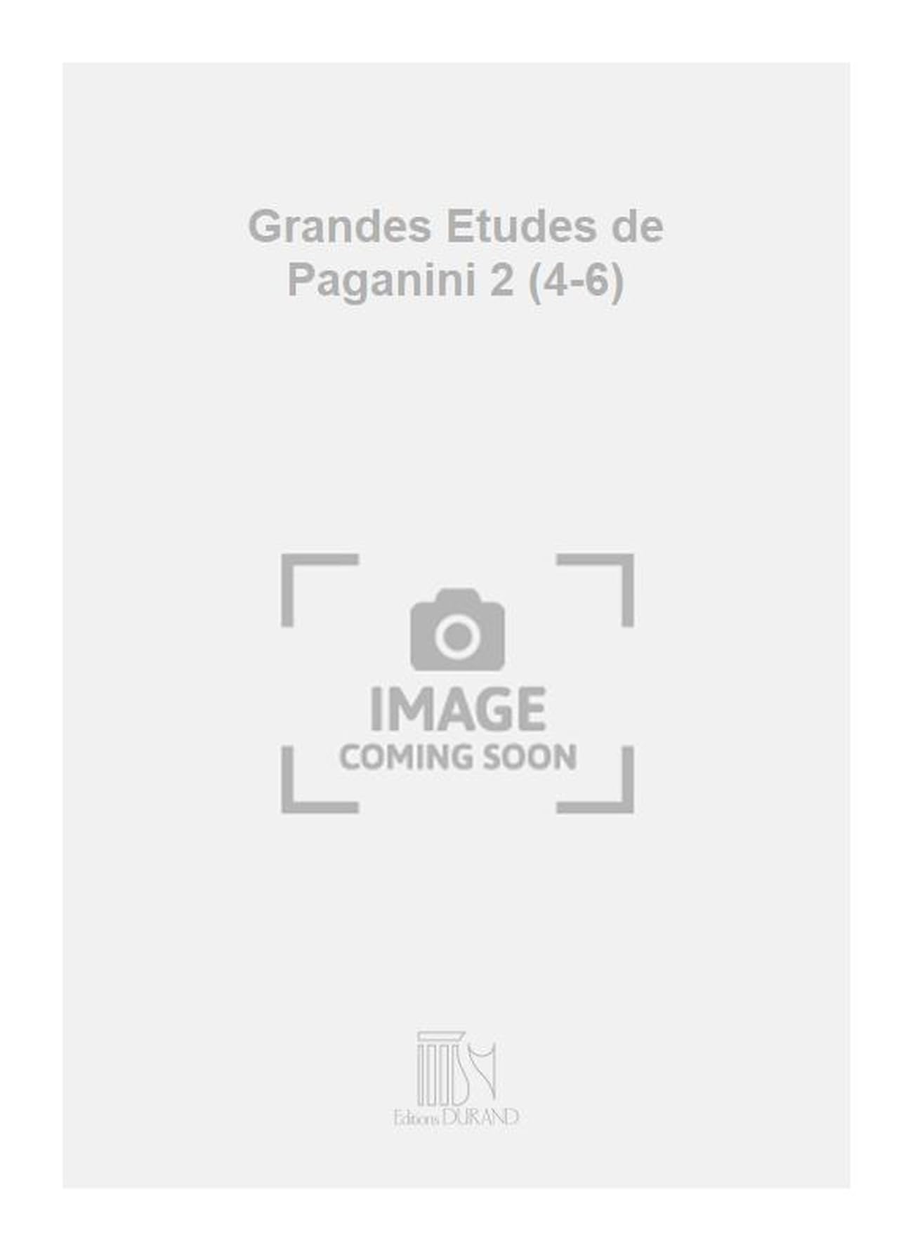 Grandes Etudes de Paganini 2 (4-6) book