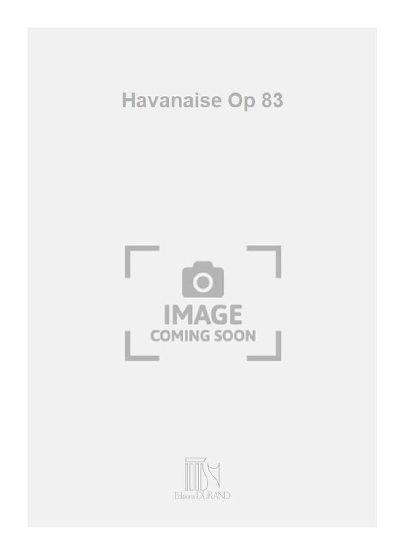 Havanaise Op 83 Poche book