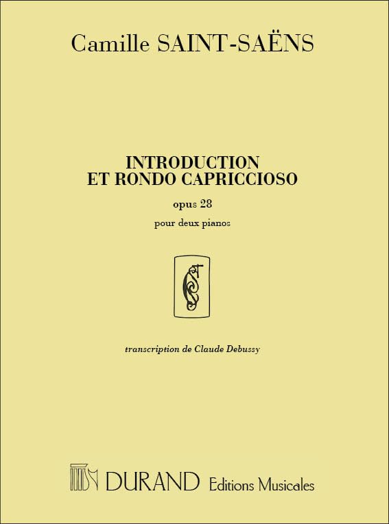 Introduction Et Rondo Capriccioso, Opus 28 book