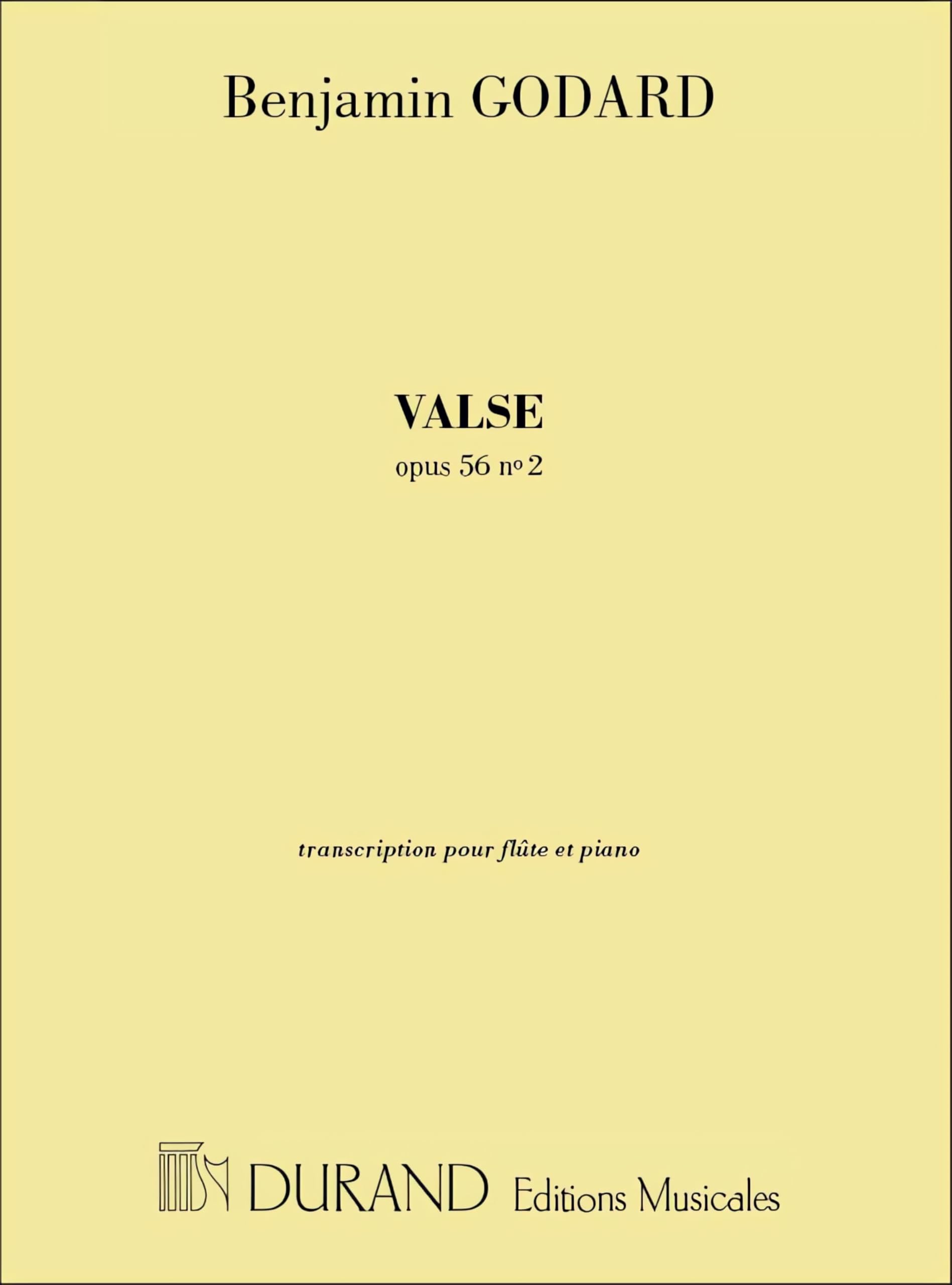 Valse Opus 56 N 2 Transcription Par Flute Et Piano book