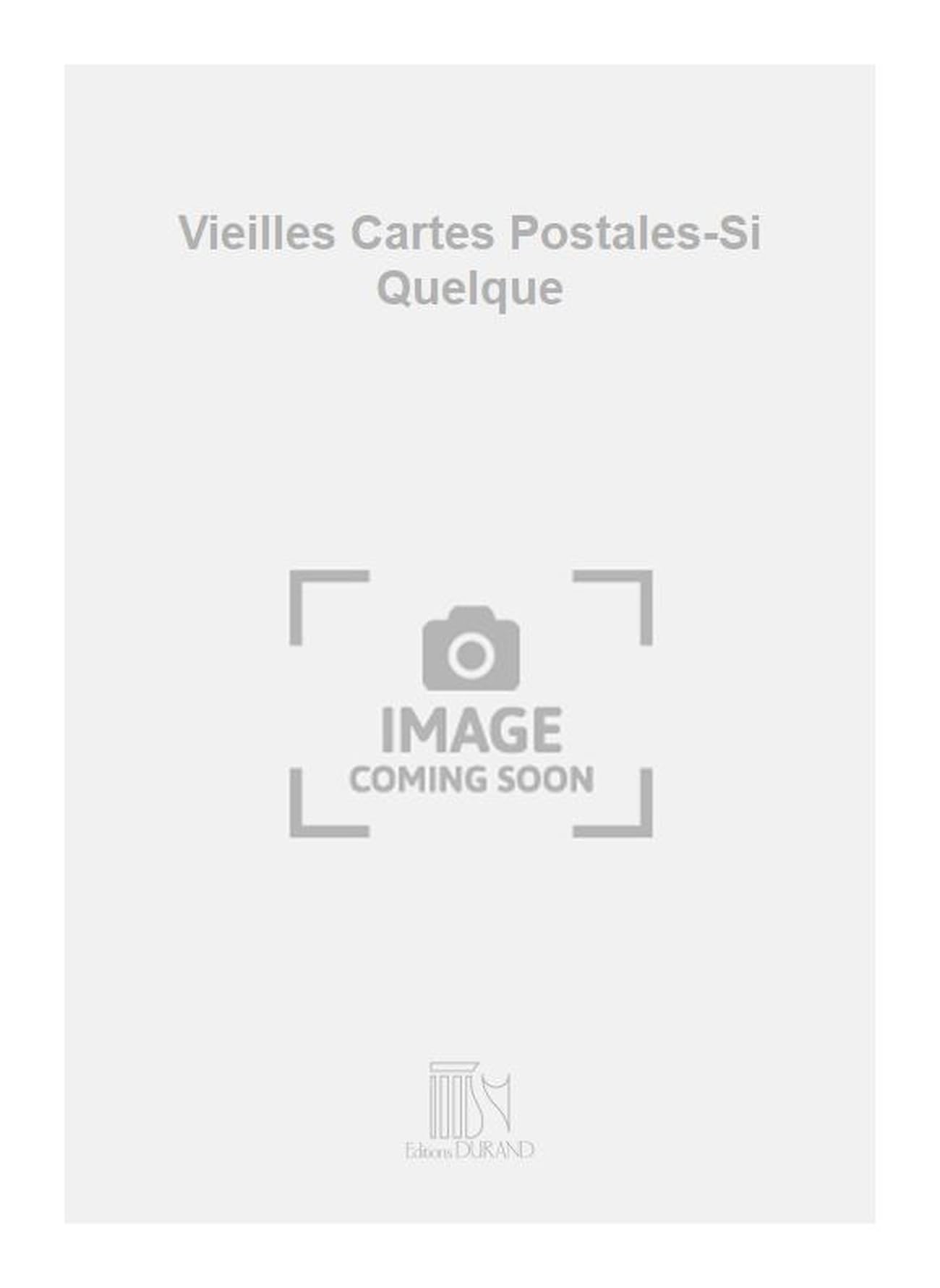Vieilles Cartes Postales-Si Quelque book