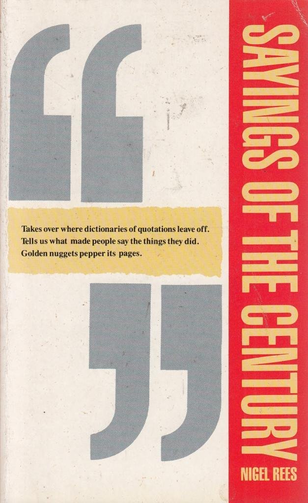 Product Image: Sayings of the Century
