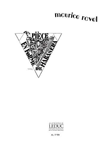 PIECE EN FORME DE HABANERA PIANO book