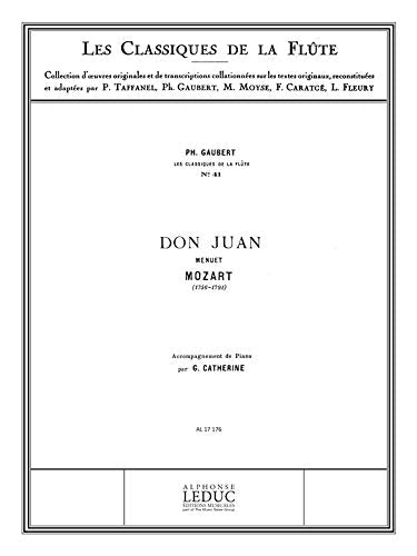 CLASSIQUE FLUTE N041 DON JUAN:MENUET book