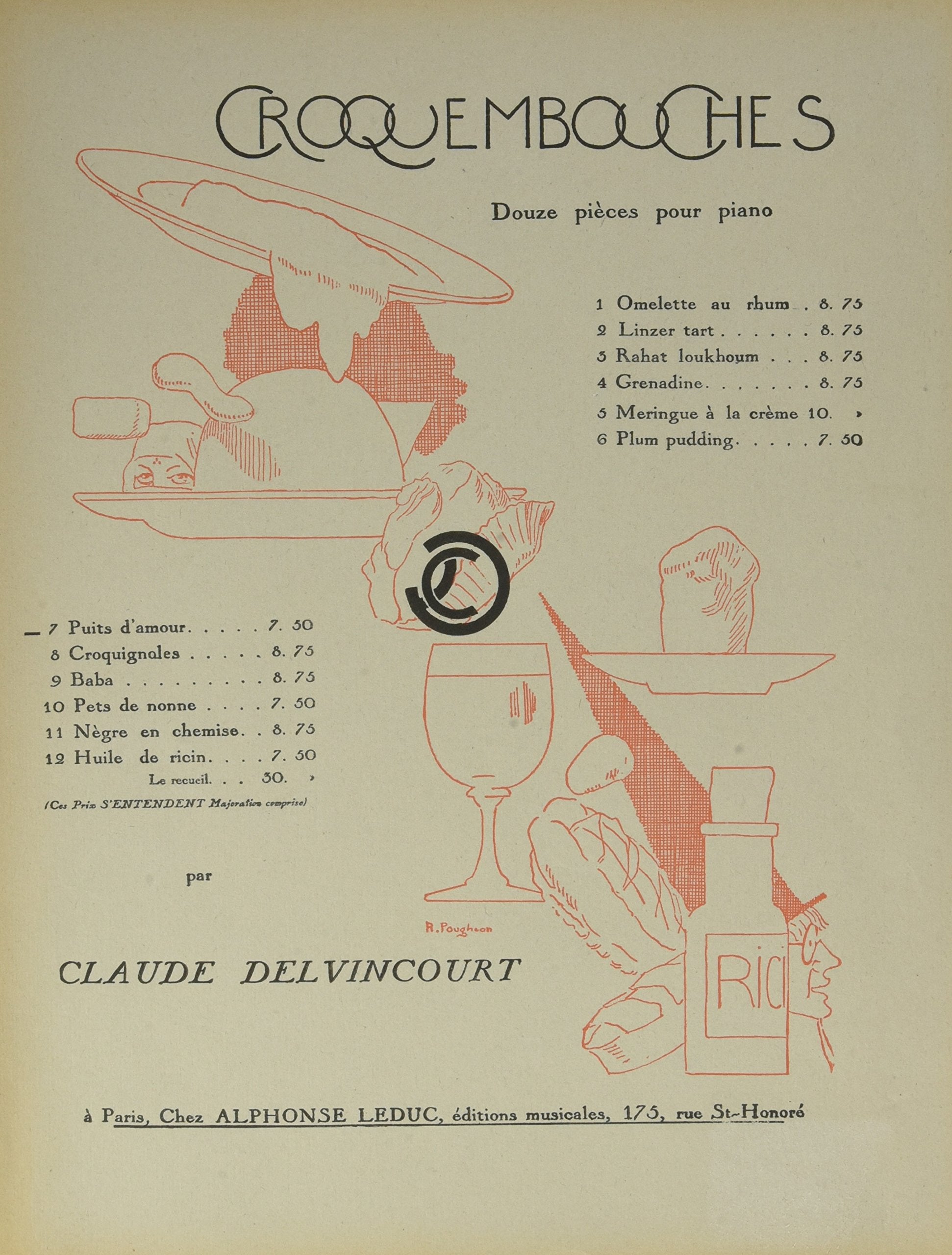 CROQUEMBOUCHES N07 PUITS D'AMOUR PIANO book