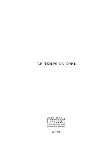 Pierrick houdy: le temps de noel (choral-mixed a cappella) chant book