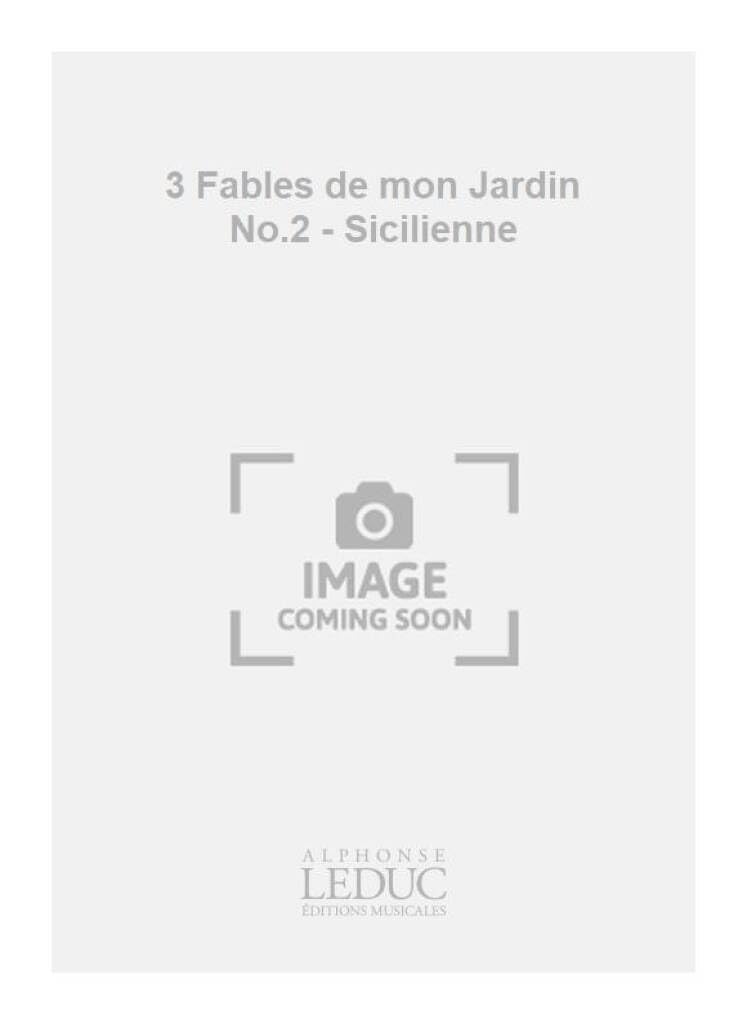 3 FABLES DE MON JARDIN N02:UNE PERTE IRREPARABLE CHOEUR A CAPELLA book