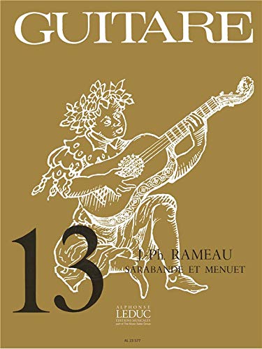Jean-philippe rameau: sarabande et menuet (classiques no.13) (guitar solo) book