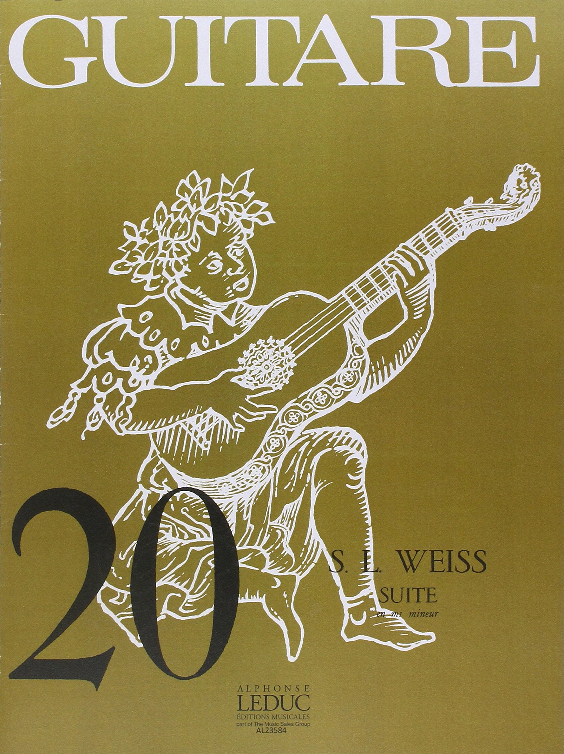CLASSIQUE GUITARE N0020 SUITE EN MI MINEUR book