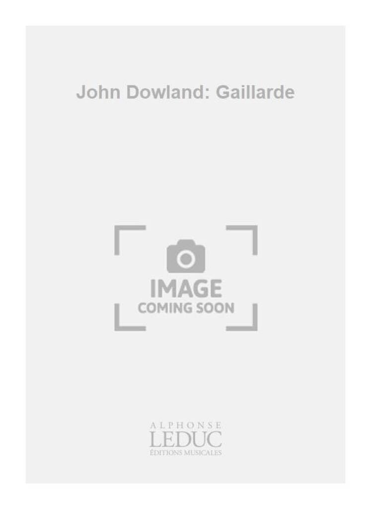 John dowland: gaillarde (coll. guitare no.38) (guitar solo) book
