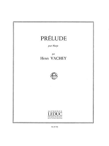 Henri vachey: prelude (harp solo) book