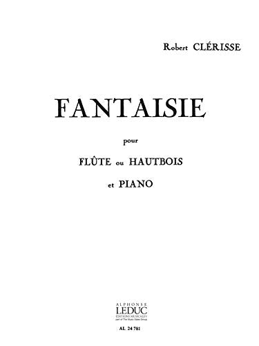 Robert clerisse: fantaisie (oboe & piano) book