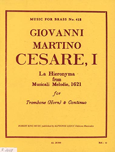 HIERONYMA HORN AND ORGAN (COR ET ORGUE)MFB418 book