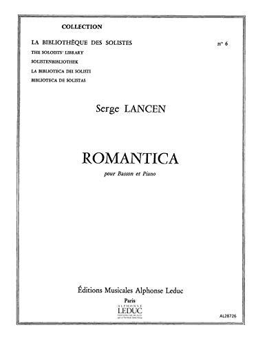 ROMANTICA BASSON ET PIANO (LM006) book