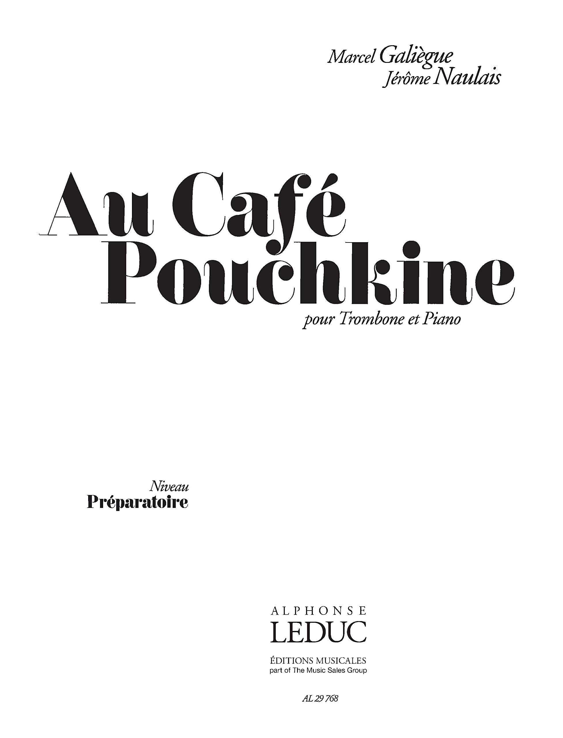 Galiegue: au cafe pouchkine (prep. / 3e) (3'15'') book