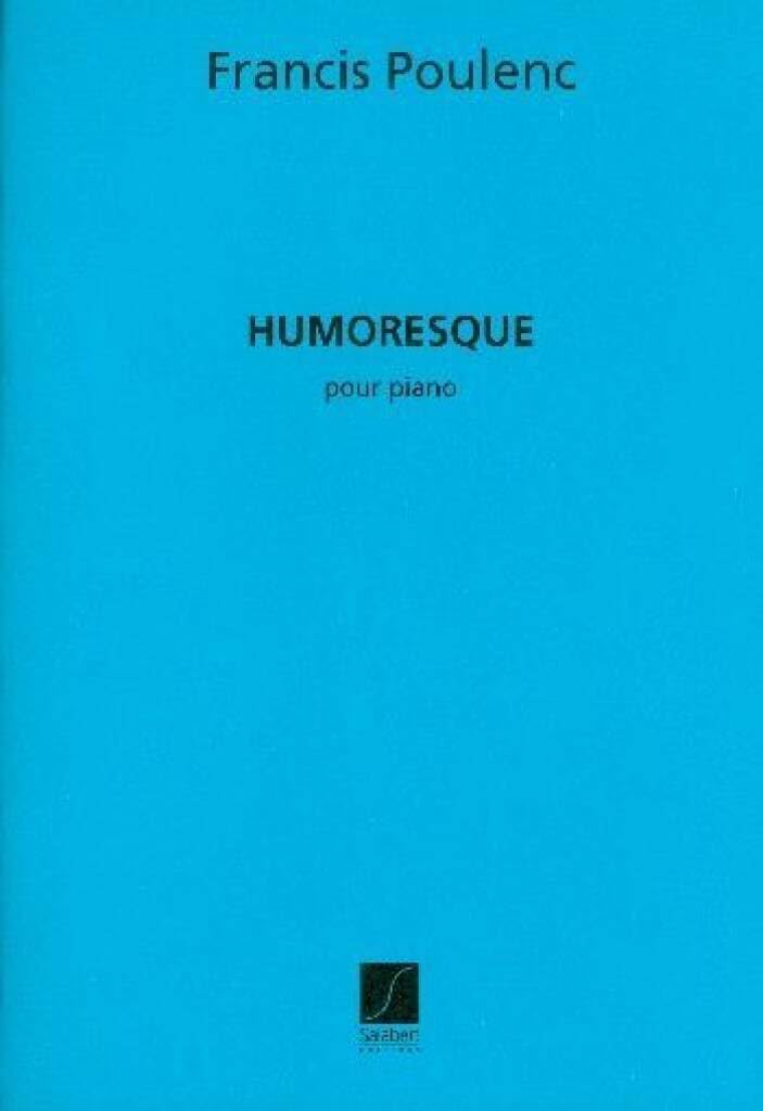 HUMORESQUE POUR PIANO PIANO Art & Literature