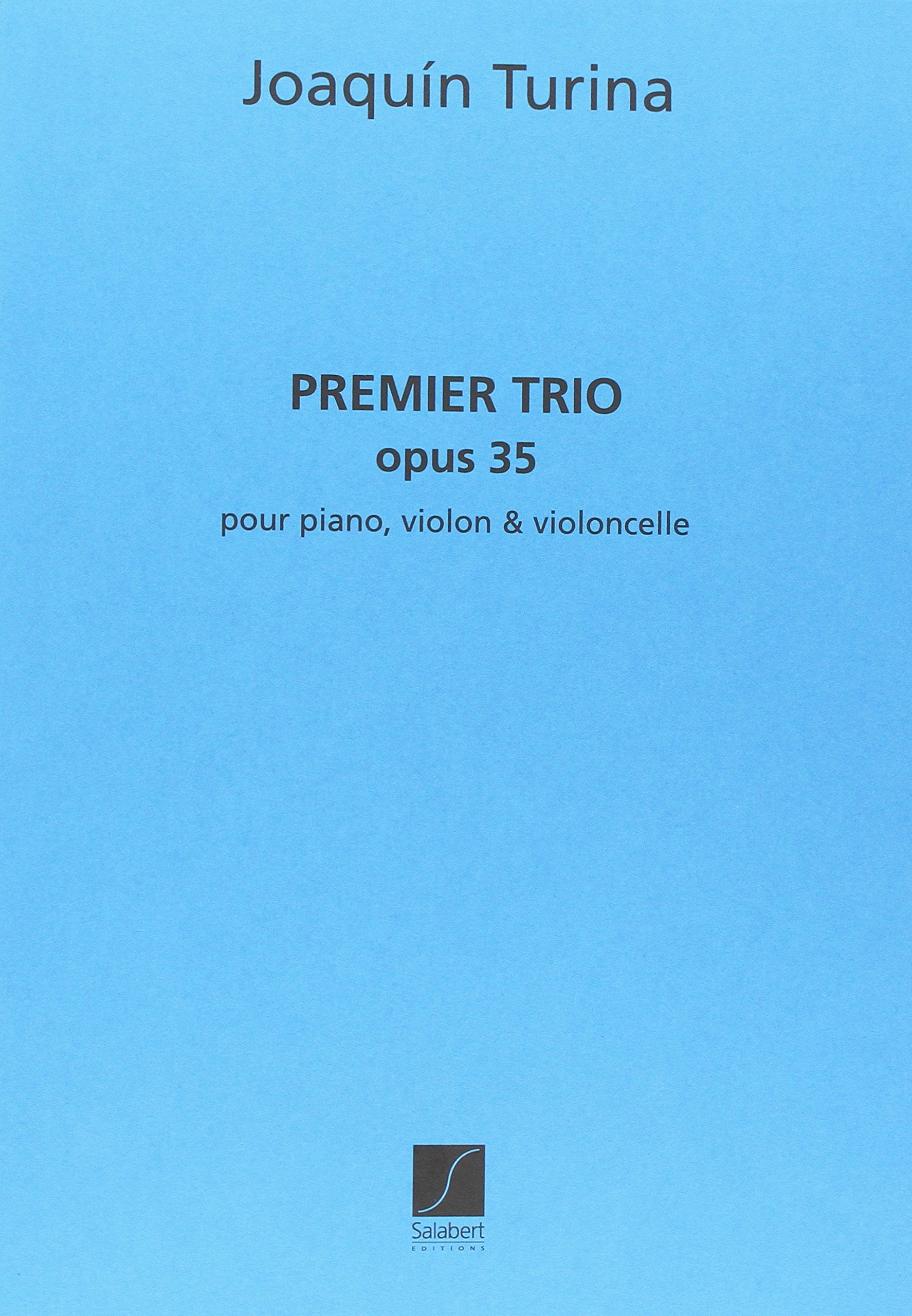 TRIO OP.35 N 1 VIOLON-VLC-PIANO MUSIQUE D'ENSEMBLE Sheet Music