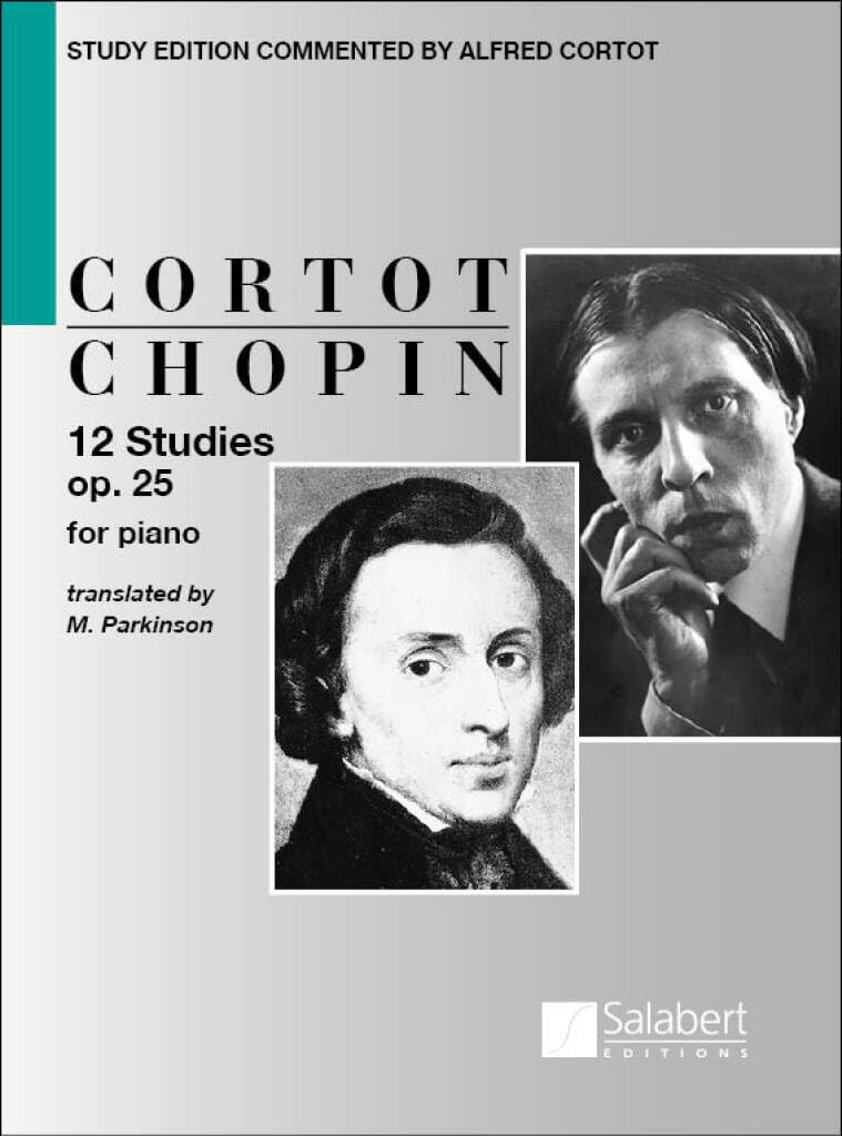 Etudes (12) Opus 25 (Cortot)-Anglais --- Piano Arts & Music