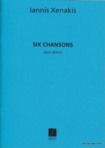 6 chansons inedit de 1951 piano book