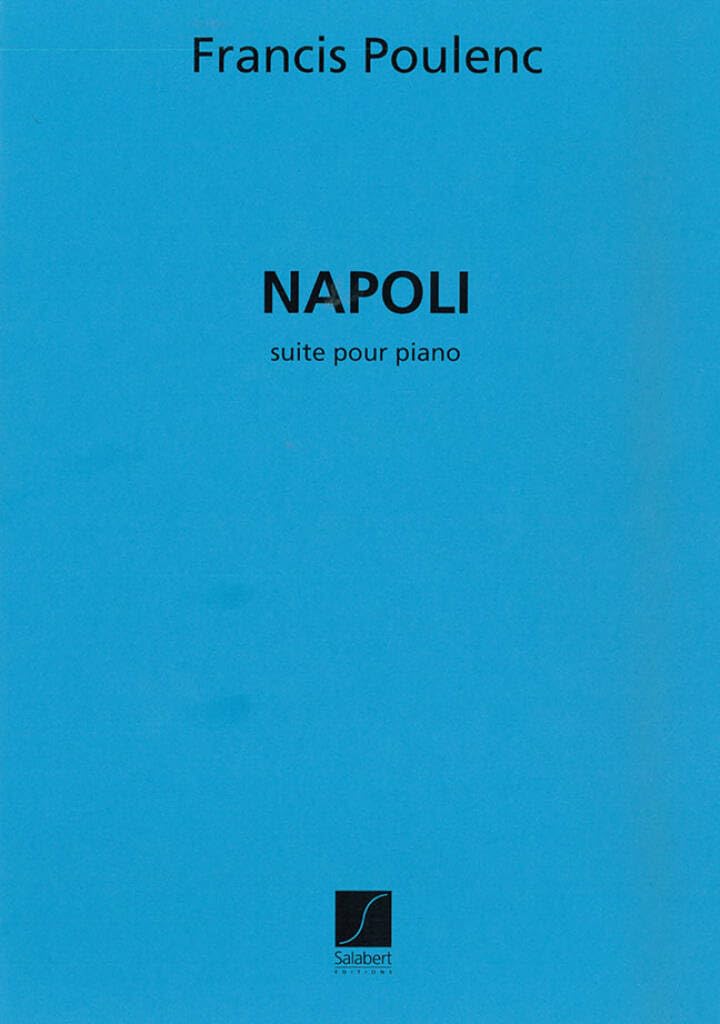 Napoli suite pour piano piano book