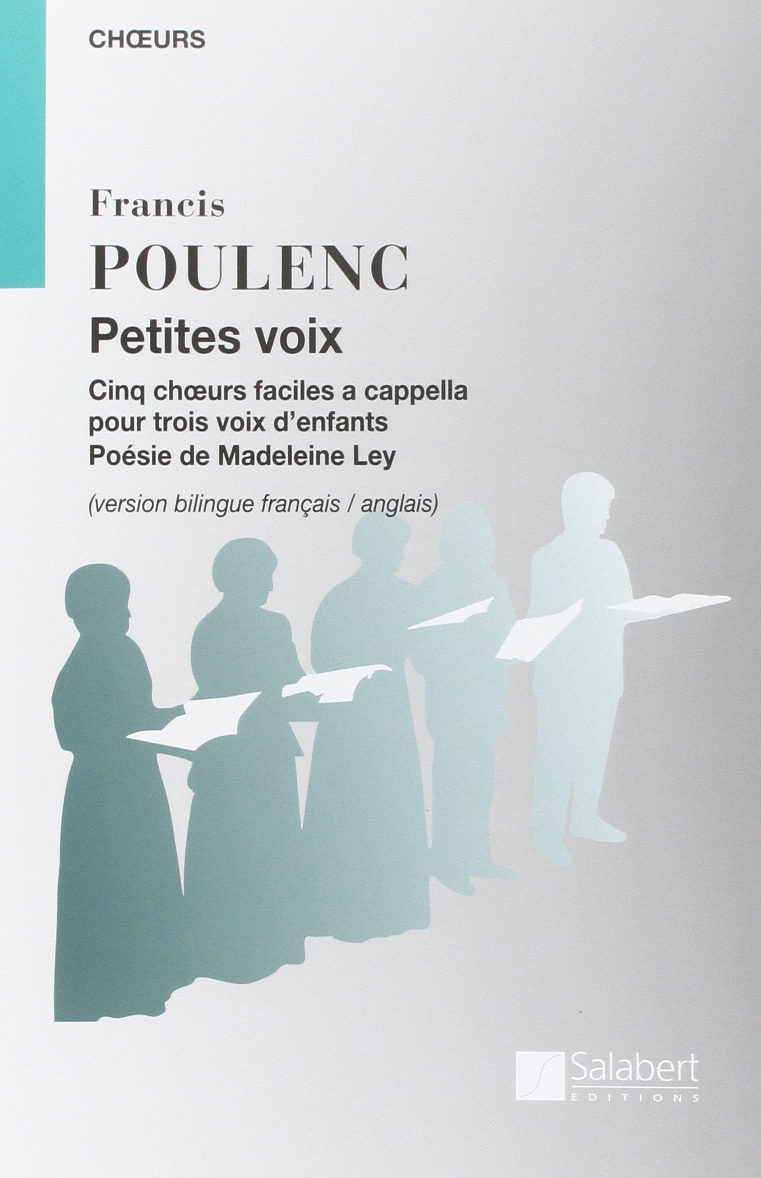 Petites Voix Cinq Choeurs Faciles A Cappella. Partition book