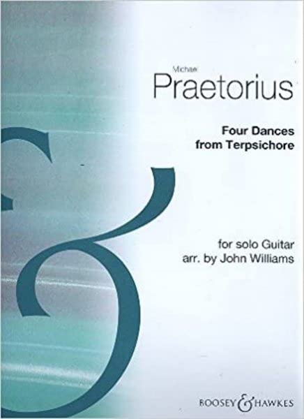 4 Tänze aus Terpsichore: Gitarre. Sheet Music