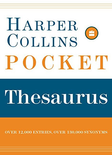 HarperCollins Pocket Thesaurus (Harpercollins Pocket English Dictionaries) Learning & Reference