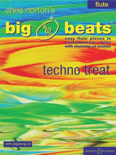 BIG BEATS TECHNO TREAT FLUTE TRAVERSIERE +CD Sheet Music