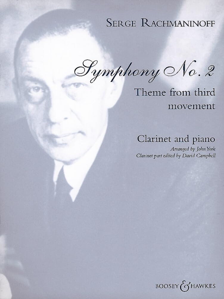 Sinfonie Nr. 2: Thema aus dem 3. Satz. op. 27. Klarinette und Klavier. Arts & Music