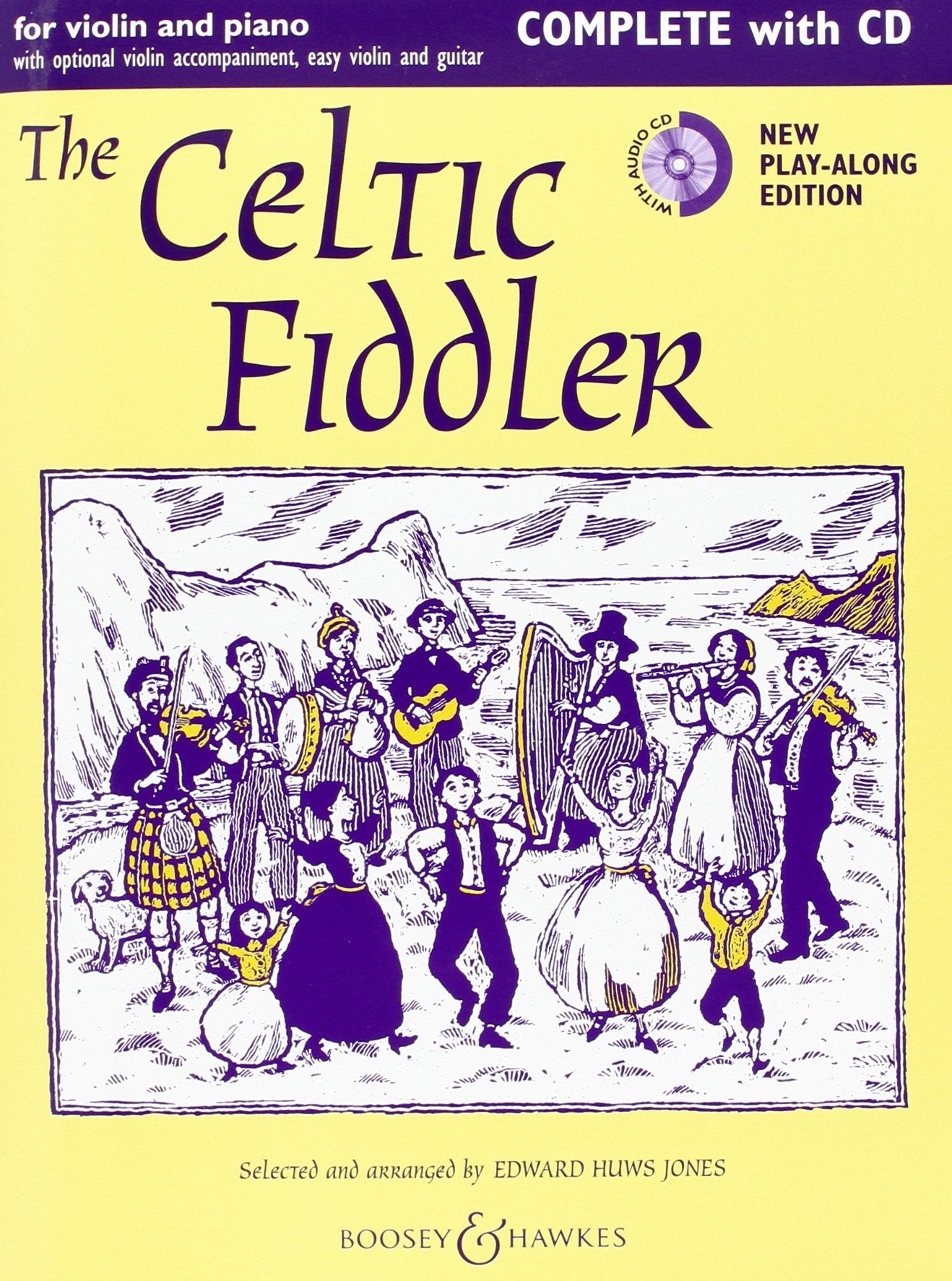 Celtic Fiddler (Violoniste Celte) +CD --- Violon /Piano Sheet Music