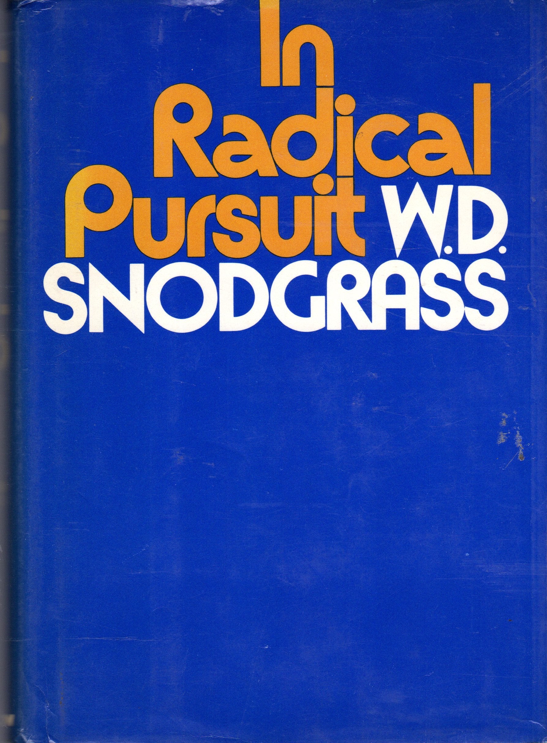 In radical pursuit: critical essays and lectures Books