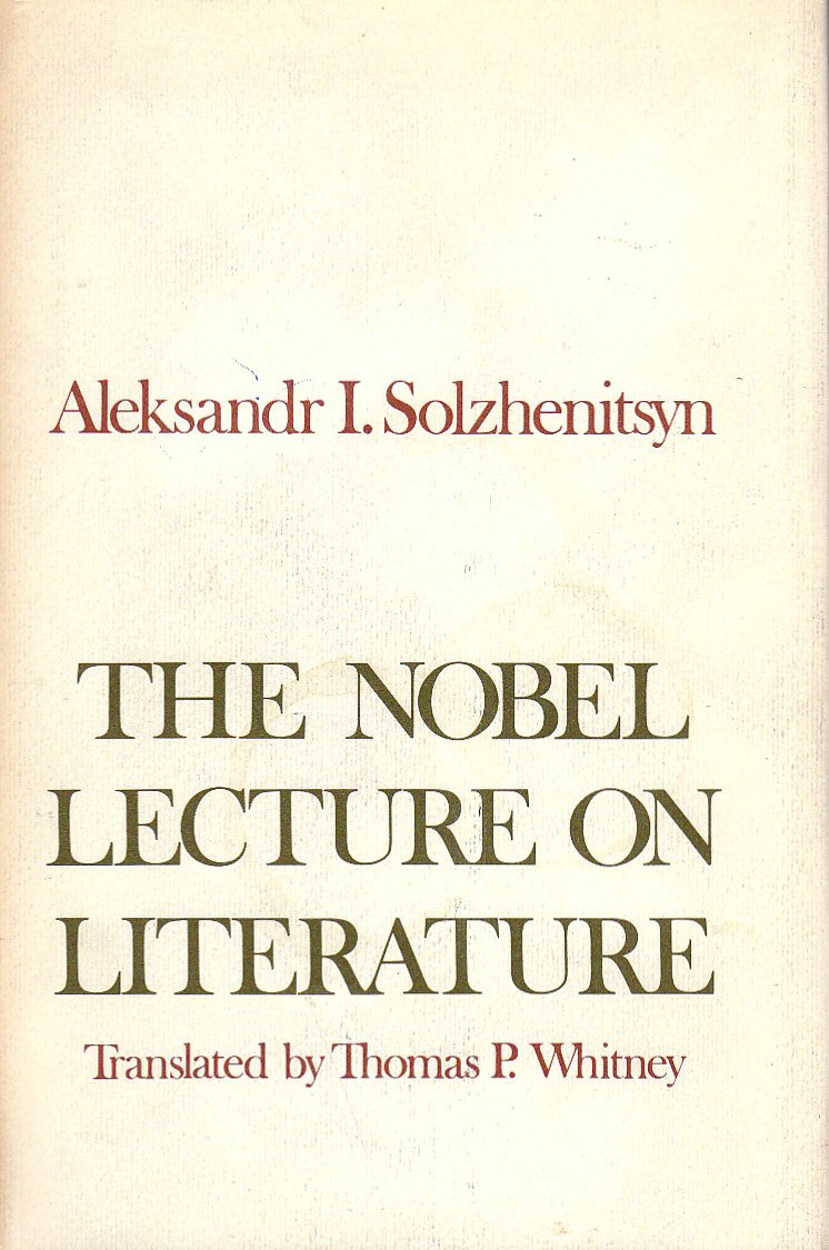 The Nobel Lecture on Literature Books