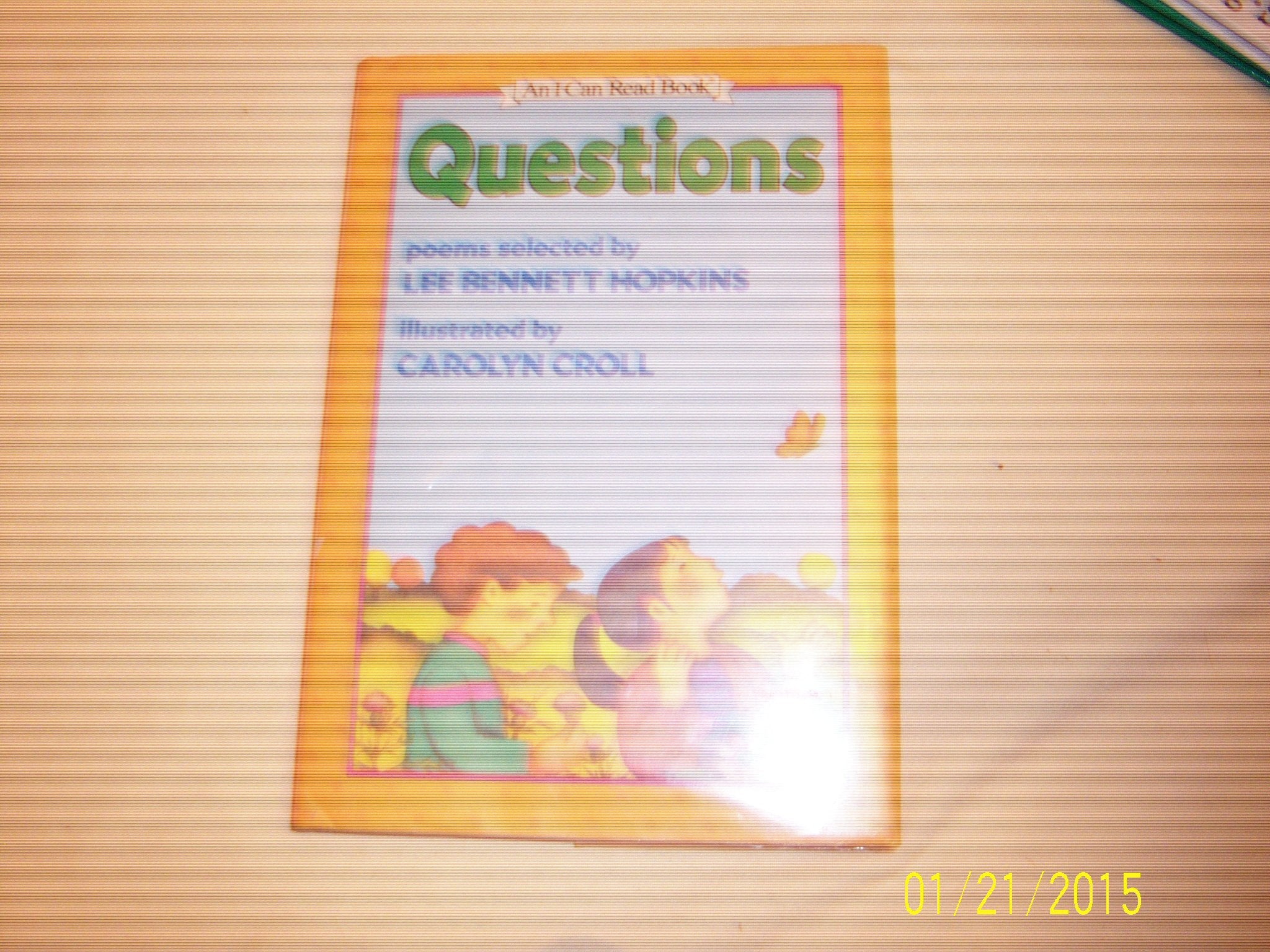 Questions: Poems (An I Can Read Book) Books
