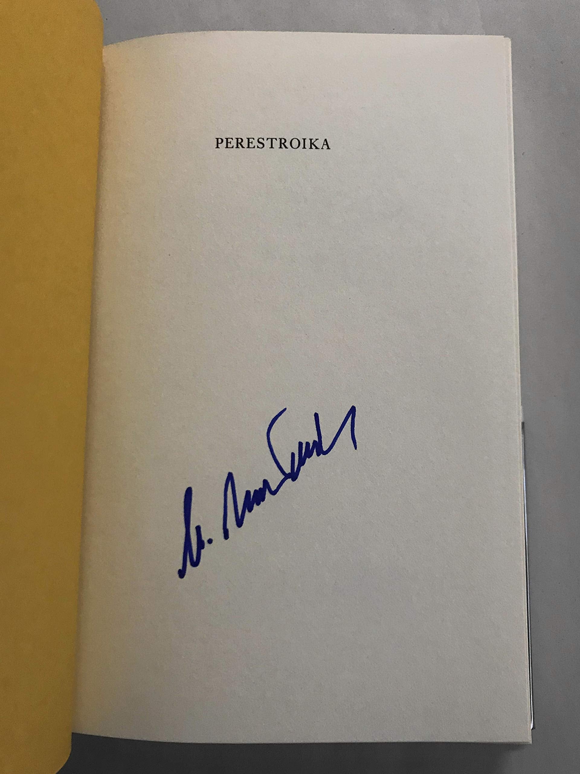 Perestroika New Thinking for Our Country and the World Politics & History