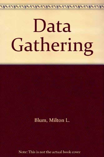 Data Gathering Natural Sciences