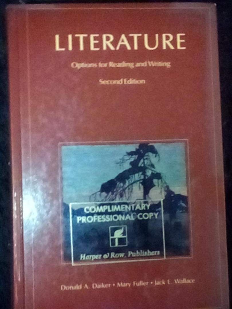 Product Image: Literature: Options for Reading and Writing/Student Edition