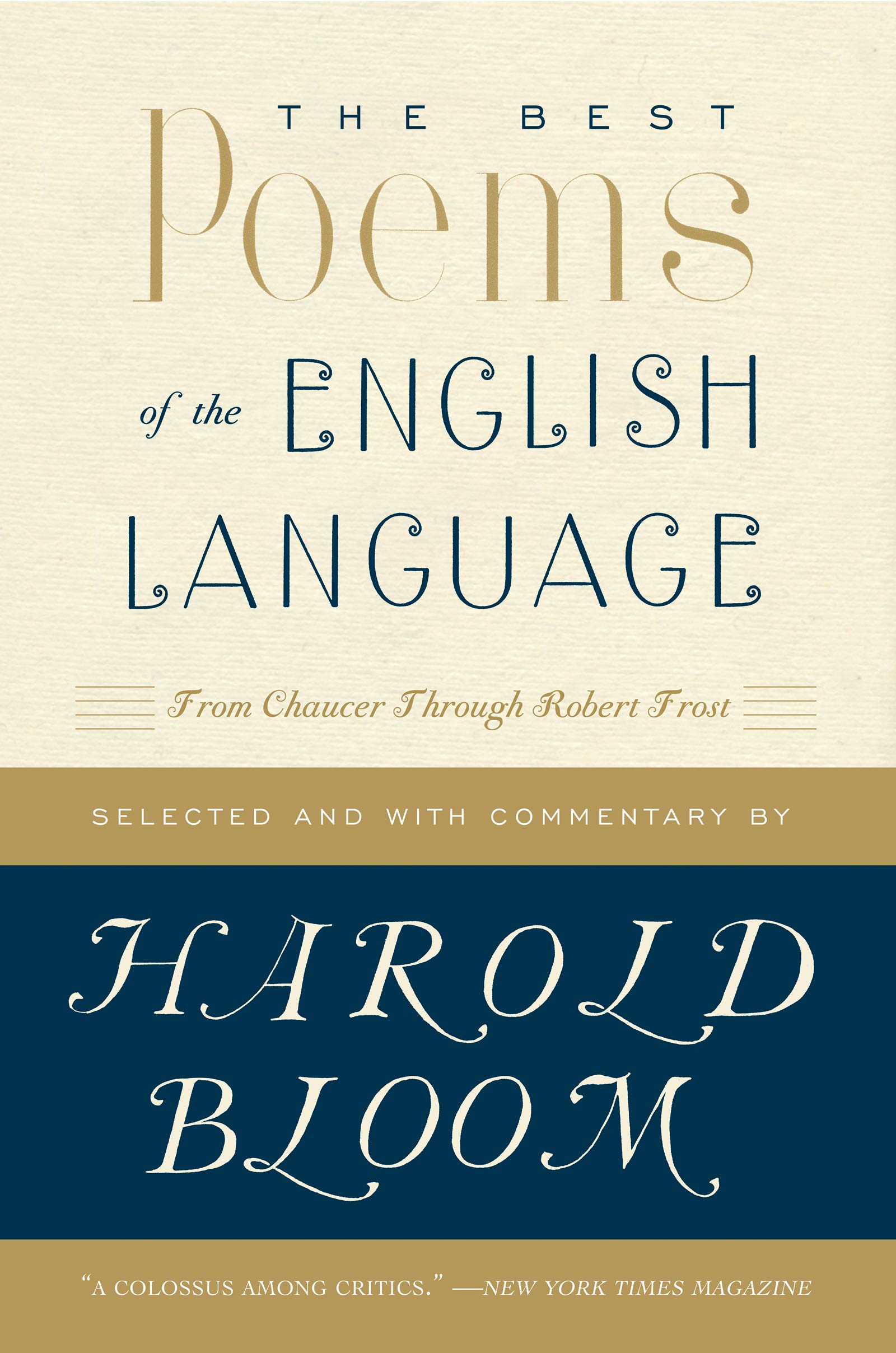 The Best Poems of the English Language Poetry