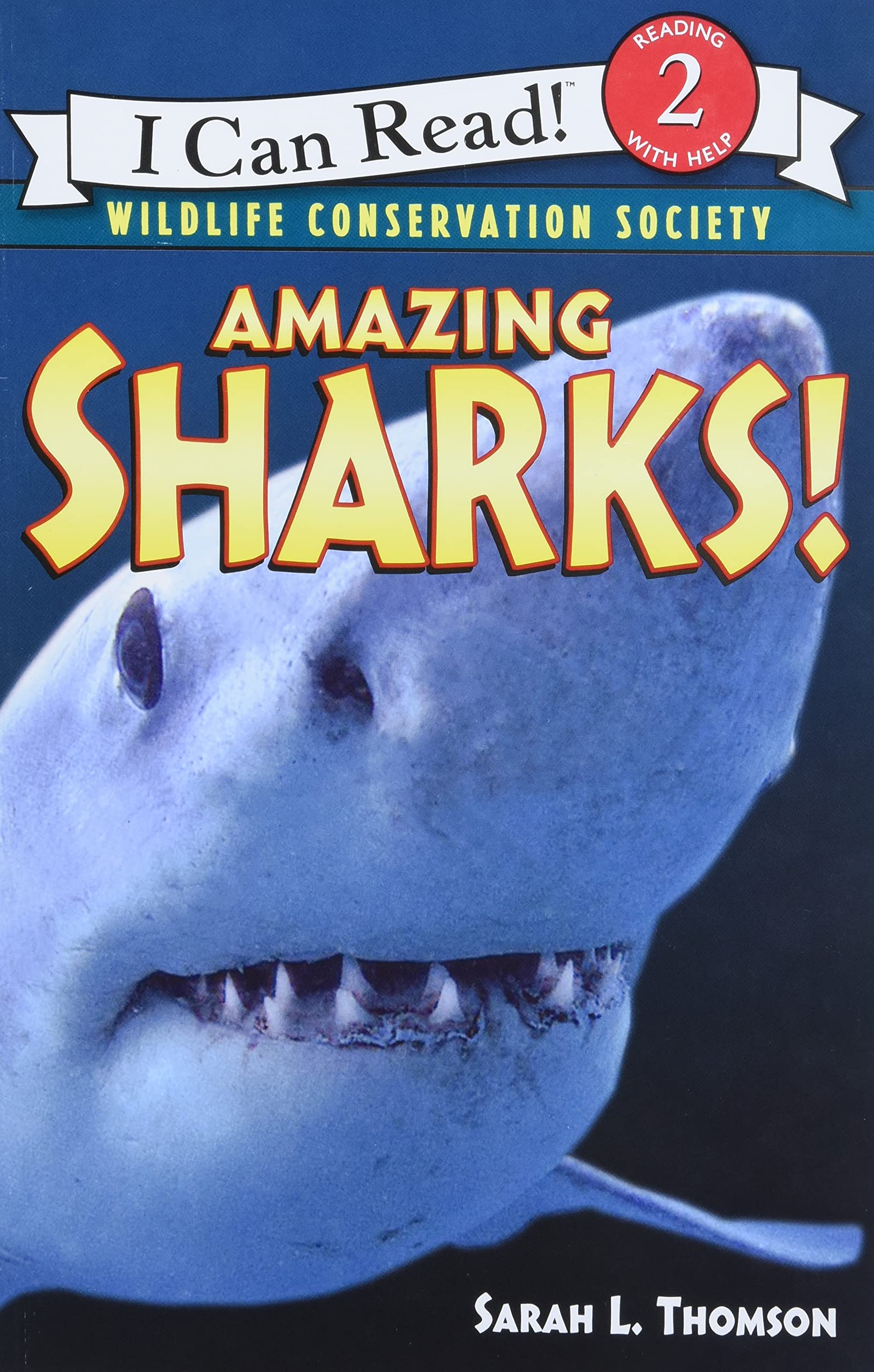 Amazing Sharks!: A Level 2 Science Reader About Ocean Wildlife for Kids (Ages 4-8) (I Can Read Level 2) Business & Technology