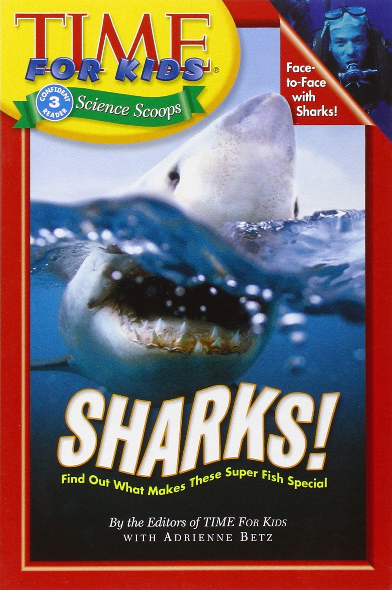 Time For Kids: Sharks! (Time For Kids Science Scoops) Non-fiction