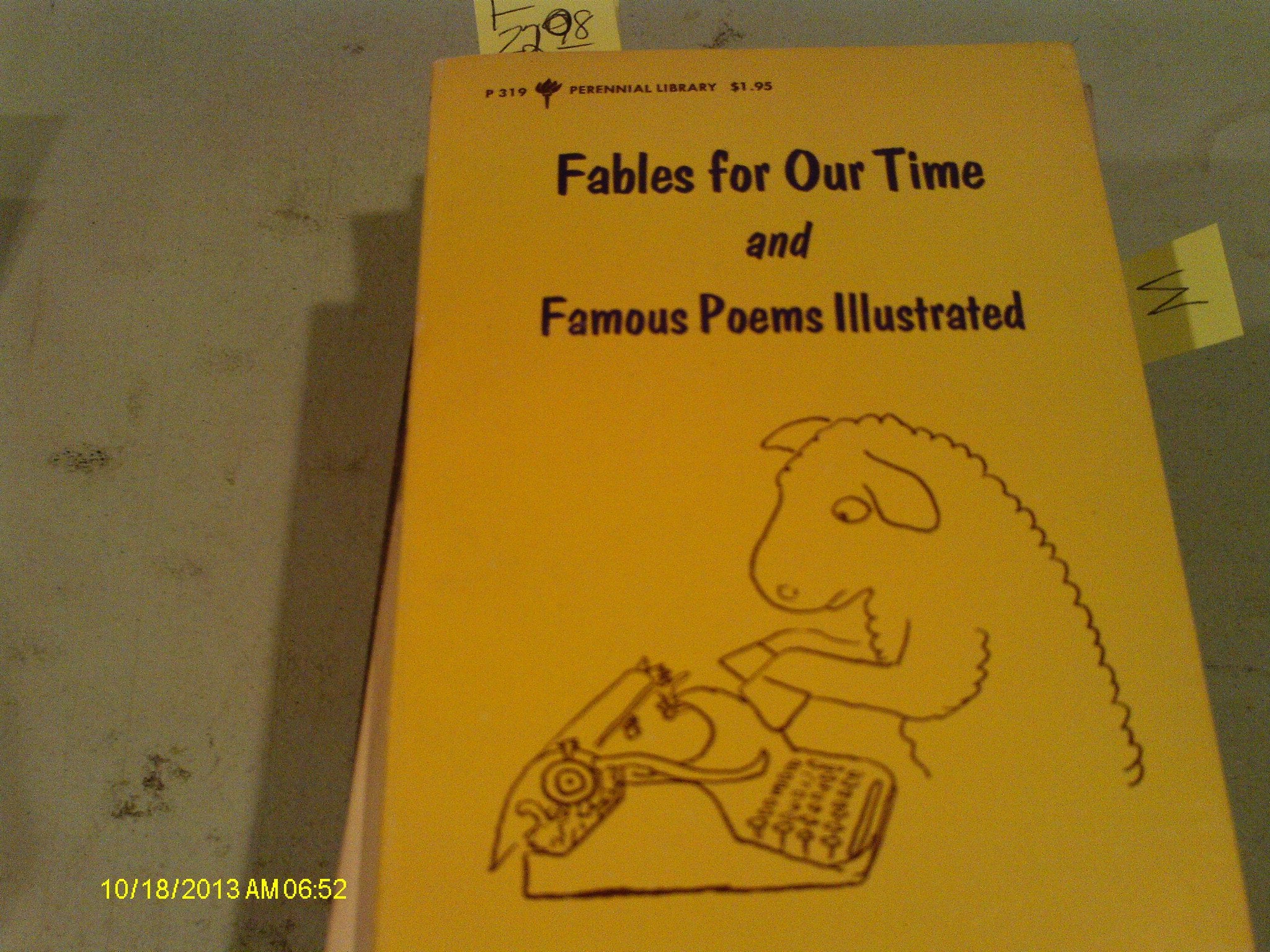 Fables for Our Time and Famous Poems Illustrated book