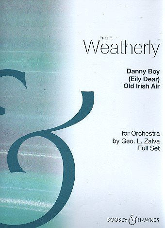 Danny Boy: from an "Old Irish Air". Orchester. Stimmensatz. Sheet Music