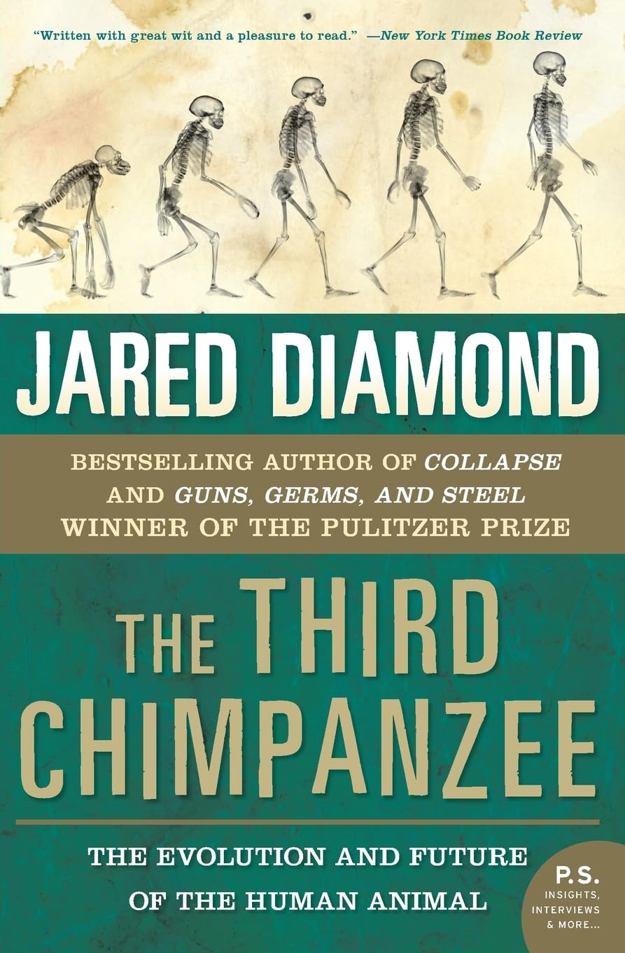 The Third Chimpanzee: The Evolution and Future of the Human Animal – An Iconoclastic Look at DNA, Genetics, and What Makes Us Unique (P.S.) Philosophy