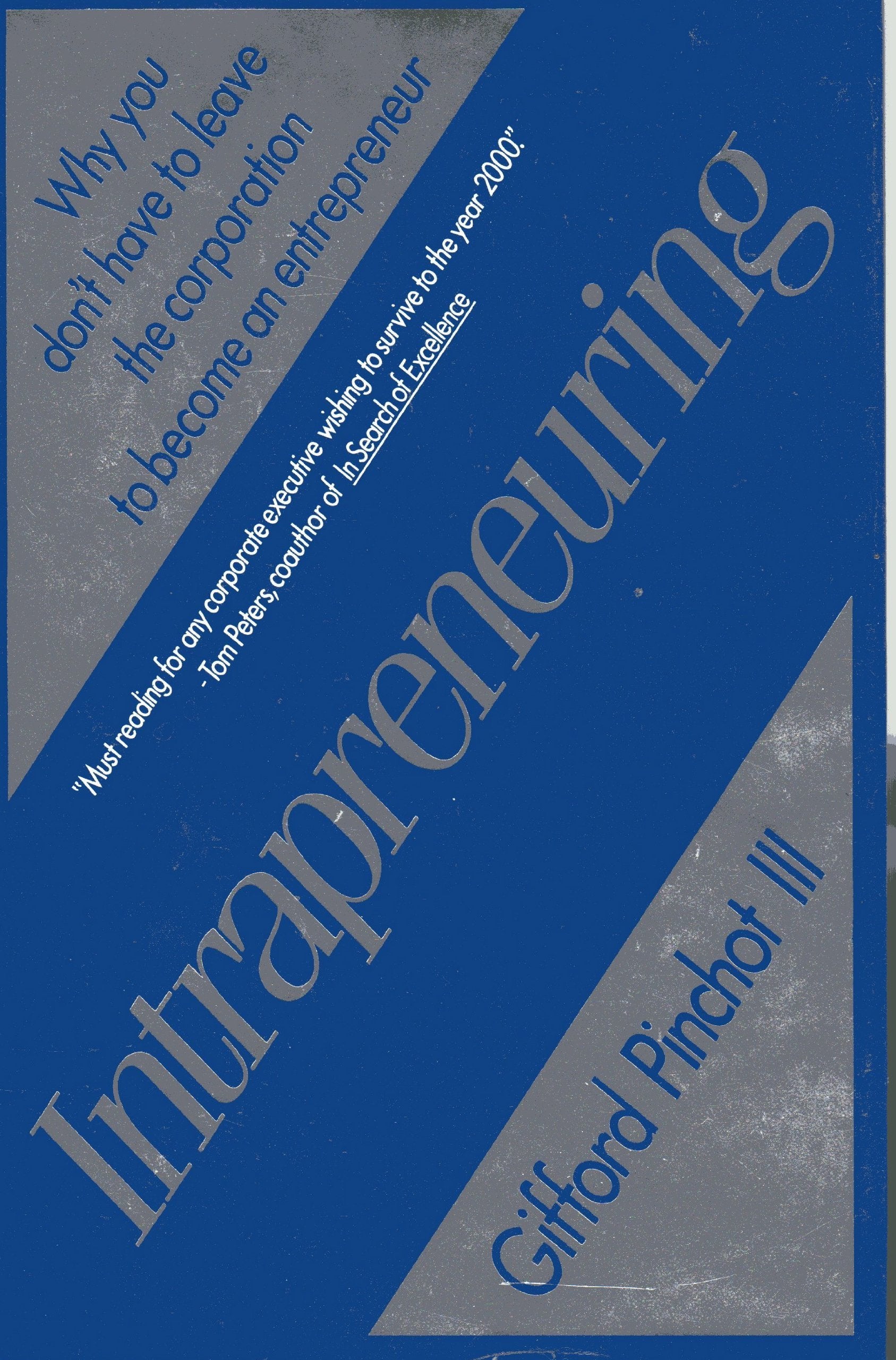 Intrapreneuring: Why You Don't Have to Leave the Corporation to Become an Entrepreneur Business, Finance & Career