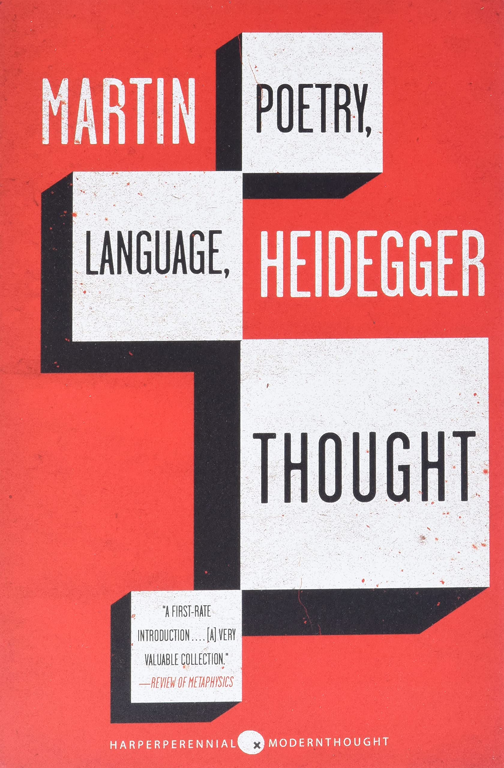 Poetry, Language, Thought Philosophy
