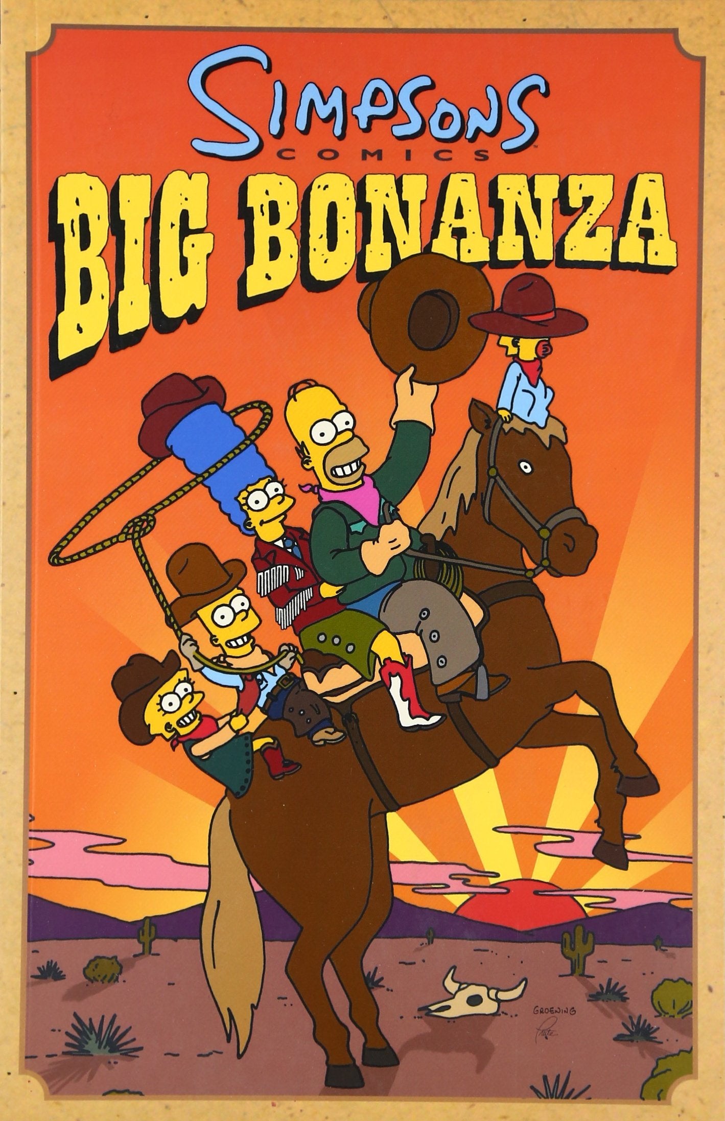 Simpsons Comics Big Bonanza: Big Bonaza Humour & Satire